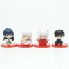 4pcs set Anime INUYASHA Cute Figure Model Toys 5cm 1 - Inuyasha Store