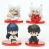 4pcs set Anime INUYASHA Cute Figure Model Toys 5cm 2 - Inuyasha Store