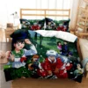 Anime Inuyasha 3D Bedding Set Black Duvet Quilt Cover Set Comforter Cover Pillowcase King Queen Size 1 - Inuyasha Store