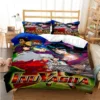 Anime Inuyasha 3D Bedding Set Black Duvet Quilt Cover Set Comforter Cover Pillowcase King Queen Size 20 - Inuyasha Store