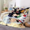 Anime Inuyasha Throw Blanket Soft Flannel Thin Blankets for Bed Sofa Cover Bedspread picnic cooling gift 1 - Inuyasha Store