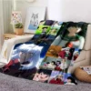 Anime Inuyasha Throw Blanket Soft Flannel Thin Blankets for Bed Sofa Cover Bedspread picnic cooling gift - Inuyasha Store