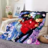 Anime Inuyasha Throw Blanket Soft Flannel Thin Blankets for Bed Sofa Cover Bedspread picnic cooling gift 8 - Inuyasha Store