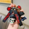 Cartoon Inuyasha Cute Girlfriends Personality Key Ring Chain Bag Small Pendant Accessories Key Chain Couple Decoration 3 - Inuyasha Store