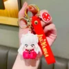 Cartoon Inuyasha Cute Girlfriends Personality Key Ring Chain Bag Small Pendant Accessories Key Chain Couple Decoration 4 - Inuyasha Store