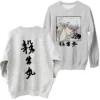 Hot Anime Inuyasha Sesshoumaru Sweatshirt Man Woman Harajuku Pullover Tops Long Sleeve Oversized Hoodie Fans Gift 3 - Inuyasha Store