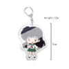 Hot Classic Anime Inuyasha Keychain Handsome Sesshoumaru Acrylic Figures Pendant Key Chain Bag Charm Otaku Collection 5 - Inuyasha Store