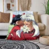 Inuyasha Digital Printing blanket Blankets for beds Picnic blanket Thin blanket Air conditioning blanket Customized 15 - Inuyasha Store