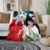 Inuyasha Digital Printing blanket Blankets for beds Picnic blanket Thin blanket Air conditioning blanket Customized 6 - Inuyasha Store