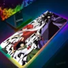 Inuyasha Gaming Mouse Pad Computer Mousepad RGB Large Mouse Pad Gamer XXL Mouse Carpet Mause mats 13 - Inuyasha Store