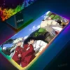 Inuyasha Gaming Mouse Pad Computer Mousepad RGB Large Mouse Pad Gamer XXL Mouse Carpet Mause mats 7 - Inuyasha Store