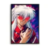 Inuyasha Luxury Home Decor Wall Paintings Posters for Wall Decoration Painting Room Decors Aesthetic Pinterest Anime - Inuyasha Store