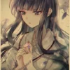 Inuyasha Poster Paintings Kraft Paper Japanese Anime Wall Art Classic Prints Vintage Home Decoration Birthday Present 18 - Inuyasha Store