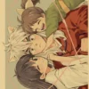Inuyasha Poster Paintings Kraft Paper Japanese Anime Wall Art Classic Prints Vintage Home Decoration Birthday Present 27 - Inuyasha Store