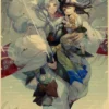 Inuyasha Poster Paintings Kraft Paper Japanese Anime Wall Art Classic Prints Vintage Home Decoration Birthday Present 28 - Inuyasha Store