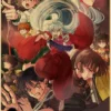 Inuyasha Poster Paintings Kraft Paper Japanese Anime Wall Art Classic Prints Vintage Home Decoration Birthday Present 37 - Inuyasha Store