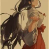 Inuyasha Poster Paintings Kraft Paper Japanese Anime Wall Art Classic Prints Vintage Home Decoration Birthday Present 42 - Inuyasha Store