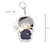 Inuyasha Q Version Character Acrylic Keychain Anime New Product Peripheral Backpack Pendant Cute Jewelry Accessories Fan 3 - Inuyasha Store
