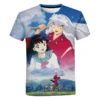 New Spring Summer Fashion Anime T shirt Inuyasha 3D Printed Men Women Oversize Casual Tshirt Trendy 3 - Inuyasha Store