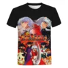 New Spring Summer Fashion Anime T shirt Inuyasha 3D Printed Men Women Oversize Casual Tshirt Trendy 5 - Inuyasha Store