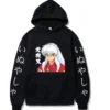 Uniex Anime InuYasha Hoodie Long Sleeve Harajuku Streetwear Hip Hop - Inuyasha Store