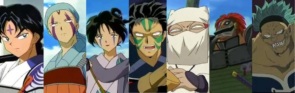 Band of Seven shichinintai 10549913 1024 326 - Inuyasha Store