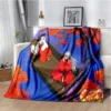 kf S30ef470524e949ad8c7fe7b3e7ba35e9a Cartoon Anime Inuyasha Throws Blanket for Sofa Bedding Couch Hiking Picnic Super Soft Cute kawaii Flannel - Inuyasha Store
