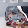 kf S36633678830d406a919f369c9ee2633c7 Inuyasha Cartoon Blankets Flannel Autumn Winter Japanese Anime Portable Thin Throw Blanket for Sofa Car Plush - Inuyasha Store