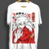 kf S4649d9fa905d4950b0681bd4596b8607o Inuyasha Sesshomaru T shirt Red Moon Inu Yasha Kawaii Anime Tee Shirt All Size - Inuyasha Store