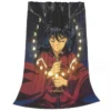 kf S5ba67ceb50324648b414edcef2004f68H Inuyasha Cartoon Blanket Sofa Cover Coral Fleece Plush Print Japanese Anime Super Soft Throw Blankets for - Inuyasha Store