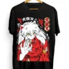 kf S5c3f8ae7bbfa4a079dbe3a478d1e78c8r Inuyasha Sesshomaru T shirt Red Moon Inu Yasha Kawaii Anime Tee Shirt All Size - Inuyasha Store