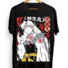 kf S9c11c2e4f6ec4a9890948a8e26e70c1bX Inuyasha Sesshomaru T shirt Red Moon Inu Yasha Girl Anime Manga Gifts All Size - Inuyasha Store