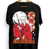kf Sbbaaa975a54847398f331d1a44fefaf12 Inuyasha Sesshomaru T shirt Red Moon Inu Yasha Anime Black Short Sleeve All Size - Inuyasha Store