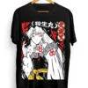 kf Sc9bf74aa5a55493ca85ced70465fa0ffM Inuyasha Sesshomaru T shirt Red Moon Inu Yasha Girl Anime Manga Gifts All Size - Inuyasha Store