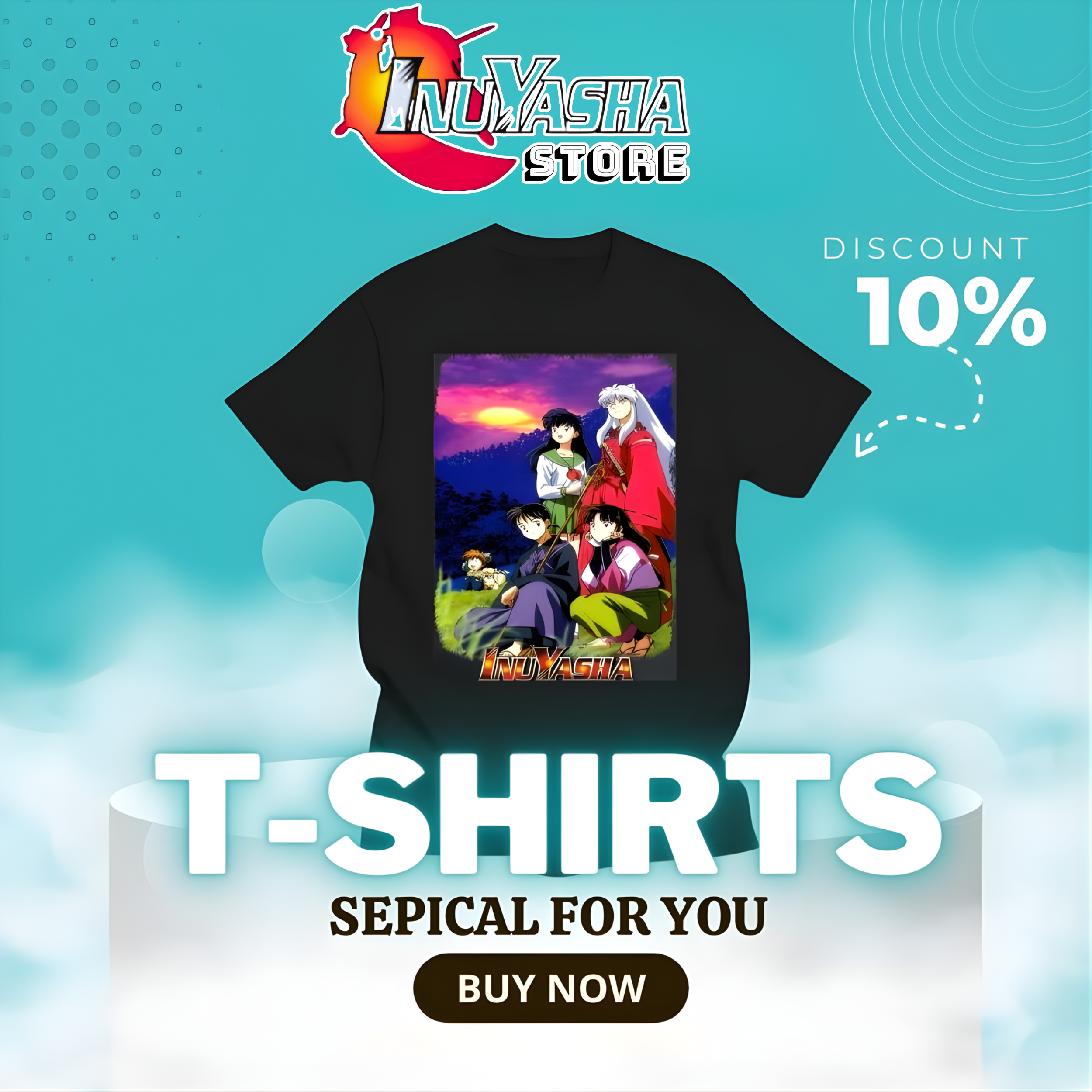 inuyasha t shirt - Inuyasha Store